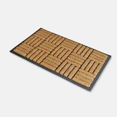 ALFOMBRA COCO/CAUCHO TATETI 45X75CM Unica