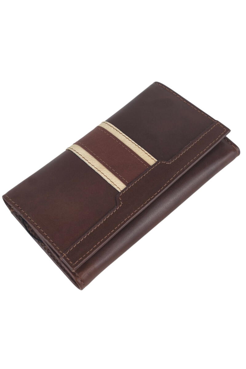 Billetera clasica Marrón