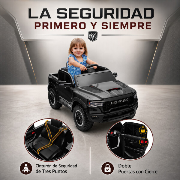 Camioneta A Batería Infantíl Ram 1500 Zb618 CAMIONETA ELECTRICA DODGE RAM ZB618
