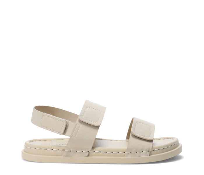 Sandalia de Niña Mini Miss Carol HOLBORN con velcro Beige