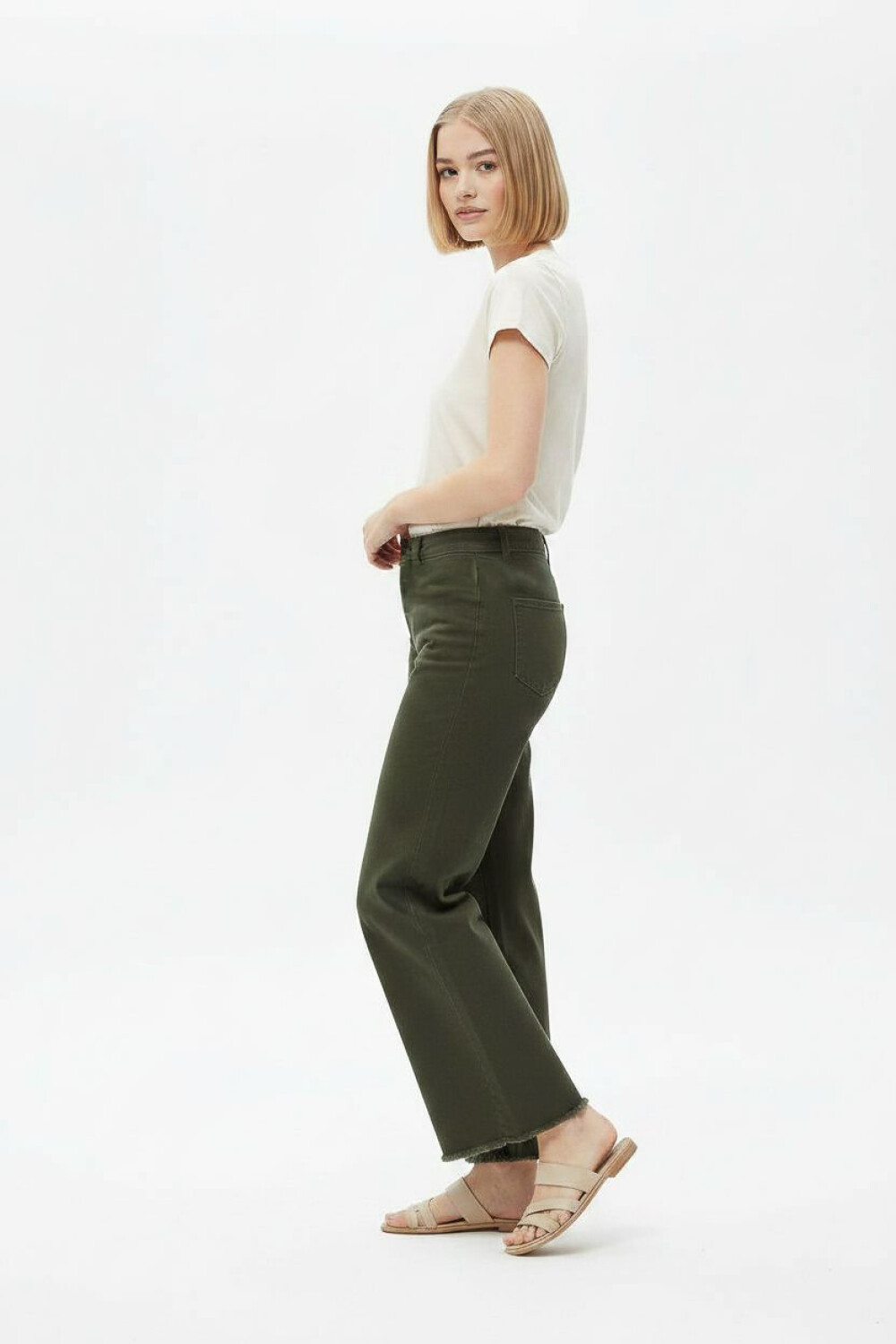 Pantalon Balton Verde Oliva Oscuro