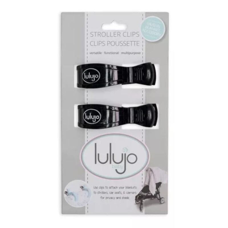 Set x2 clips para el coche Negro