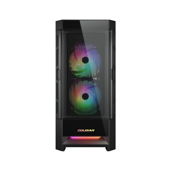 Gabinete Cougar Duoface Rgb Mid Towe GABINETE COUGAR DUOFACE RGB BLACK