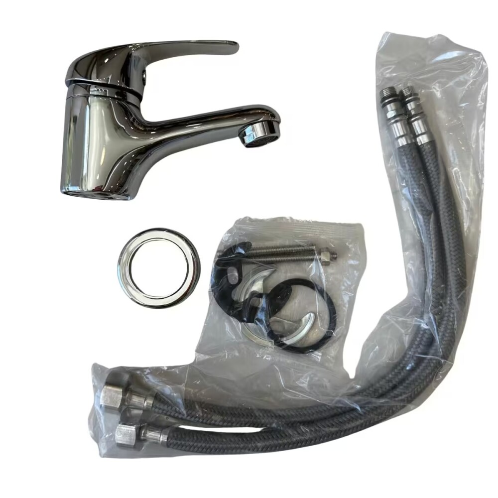 Grifería de lavatorio Monocomando de mesada Capri Cromado Grifería De Lavatorio Monocomando De Mesada Capri Cromado