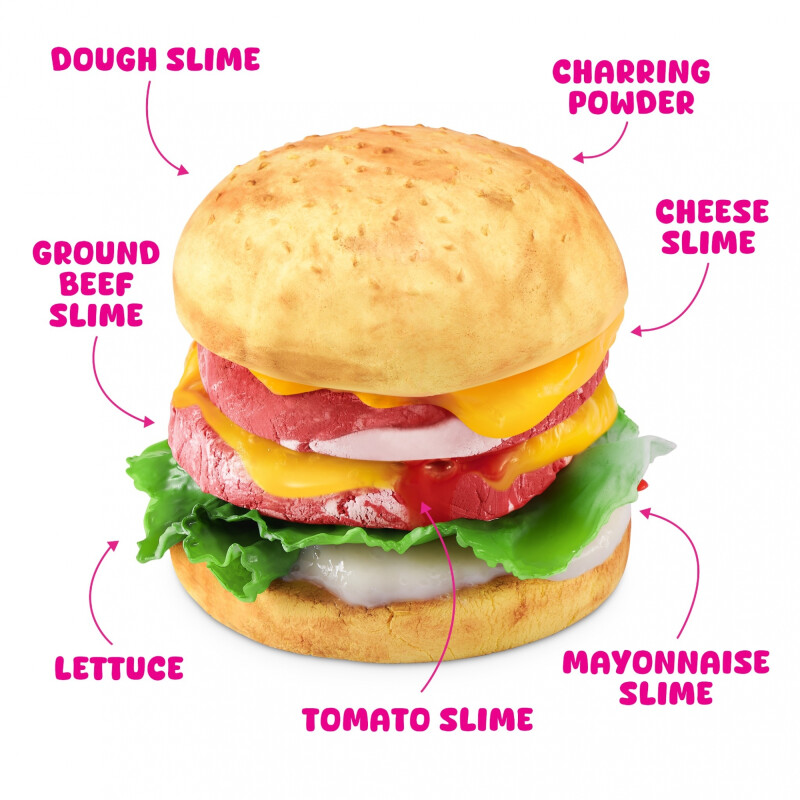 Slime Kit Hamburguesa Zuru Mart Slime Kit Hamburguesa Zuru Mart
