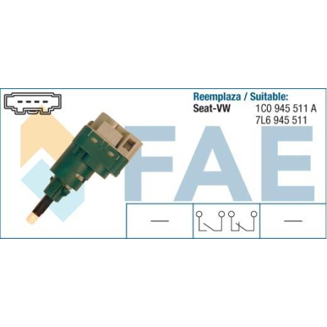 BULBO INTERRUPTOR - FRENO-EMBRAGUE-POLO-SURAN-GOLF-AUDI-CONSTELLATION - BULBO INTERRUPTOR - FRENO-EMBRAGUE-POLO-SURAN-GOLF-AUDI-CONSTELLATION -