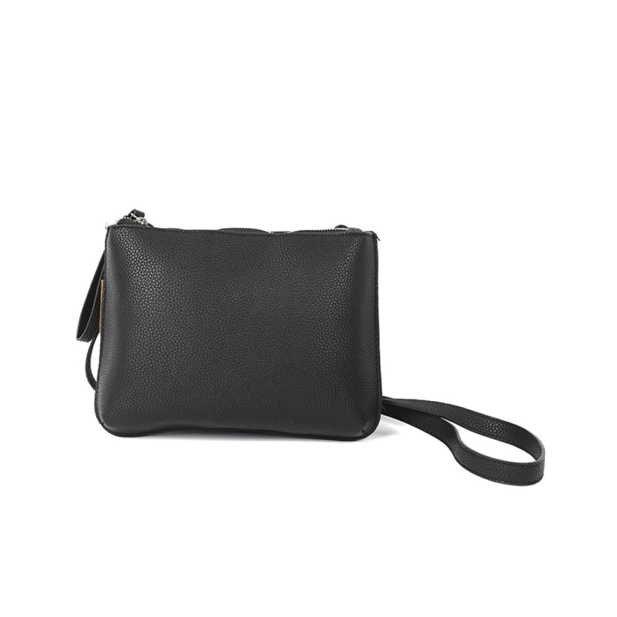 Bandolera Canva Aruba con correa desmontable - Negro 