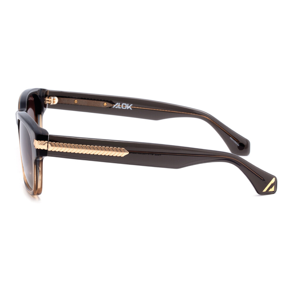 Lentes De Sol Polarizada Premium Bossa Nova Gradiente Marón/Gradiente Marón