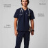 Polo Helix Scrub Hombre Navy