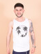 MUSCULOSA PALMERAS BLANCO