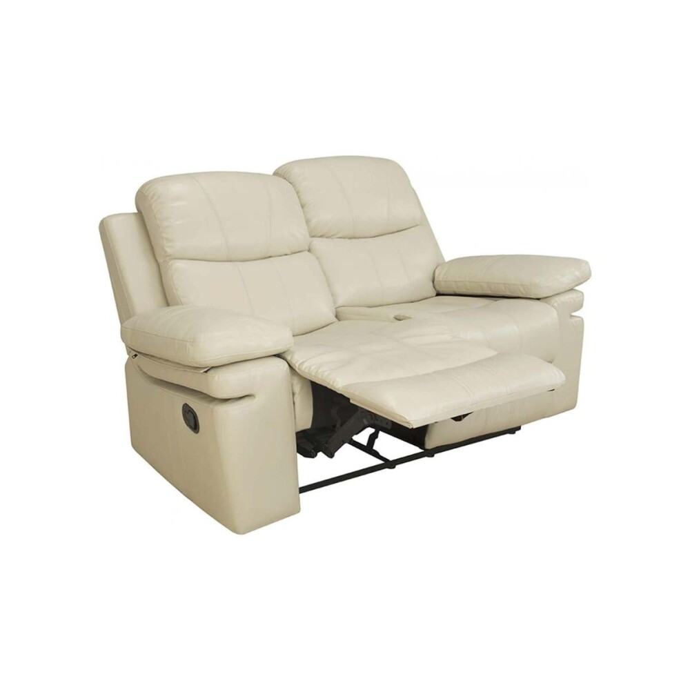 Poltrona Reclinable - 2 Cuerpos Pu MR2138 Crema