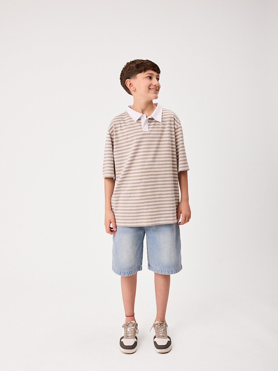 REMERA M/C BANCHO TEEN DIXIE Vison