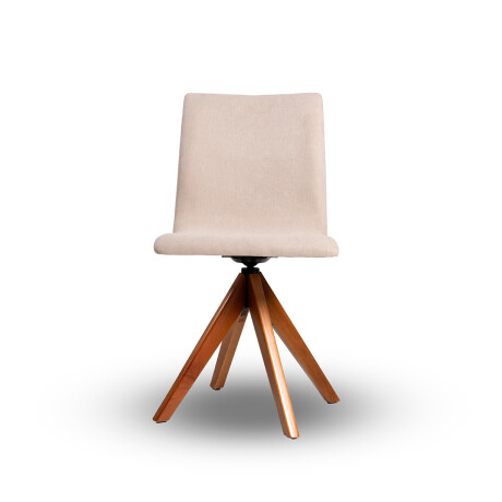 Silla Giratoria Wendy 123 - Tela Microfibra 228 (Beige)