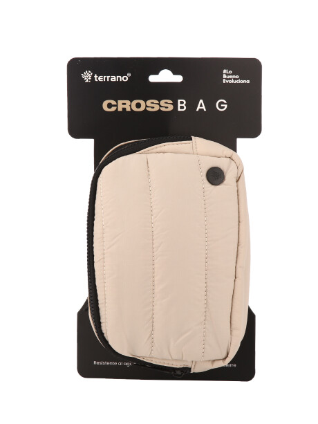 Cross Bag Riñonera Salto Beige