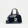 Mini bag Active Studio en efecto charol arrugado Azul
