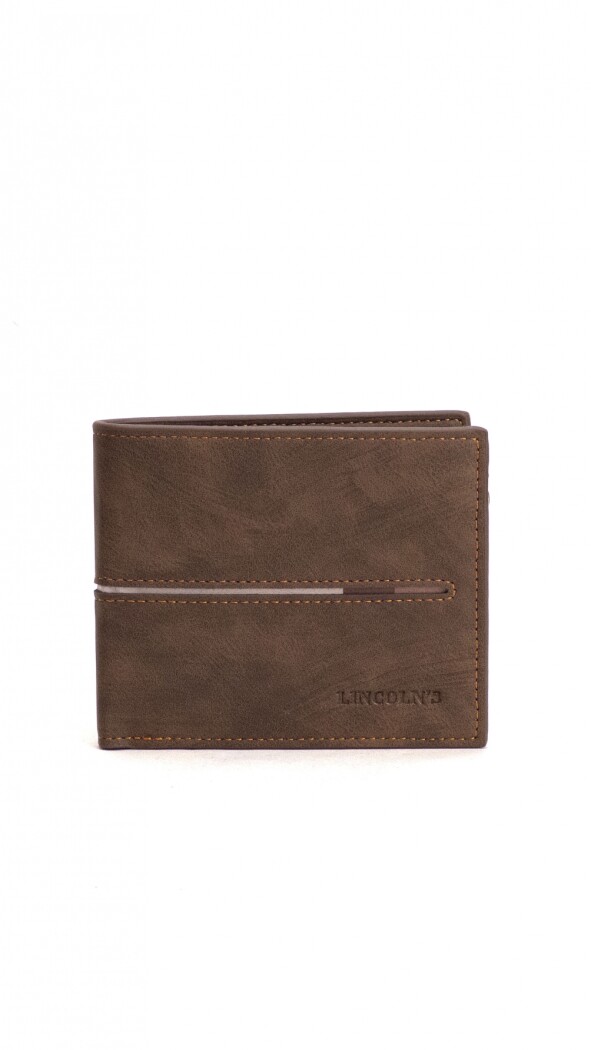 BILLETERA HOMBRE VAN GOGH TOPO C/ GUARDA BEIGE