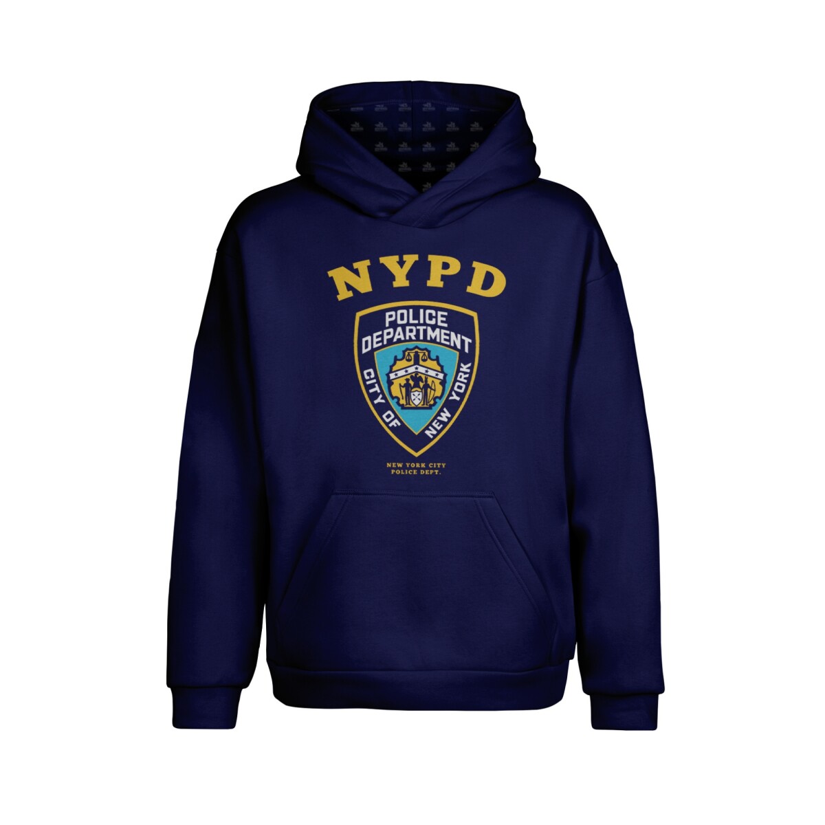 Canguro con capucha Police NYPD - Azul 