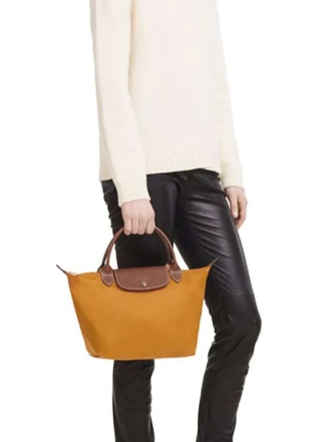 LONGCHAMP - LE PLIAGE ORIGINAL, CARTERA DE MANO S Naranja