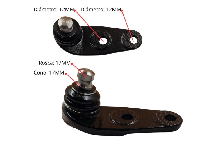 Rotula Del Volks Saveiro/Gol Ii/Parati 93-99 Der/Izq Rotula Del Volks Saveiro/Gol Ii/Parati 93-99 Der/Izq