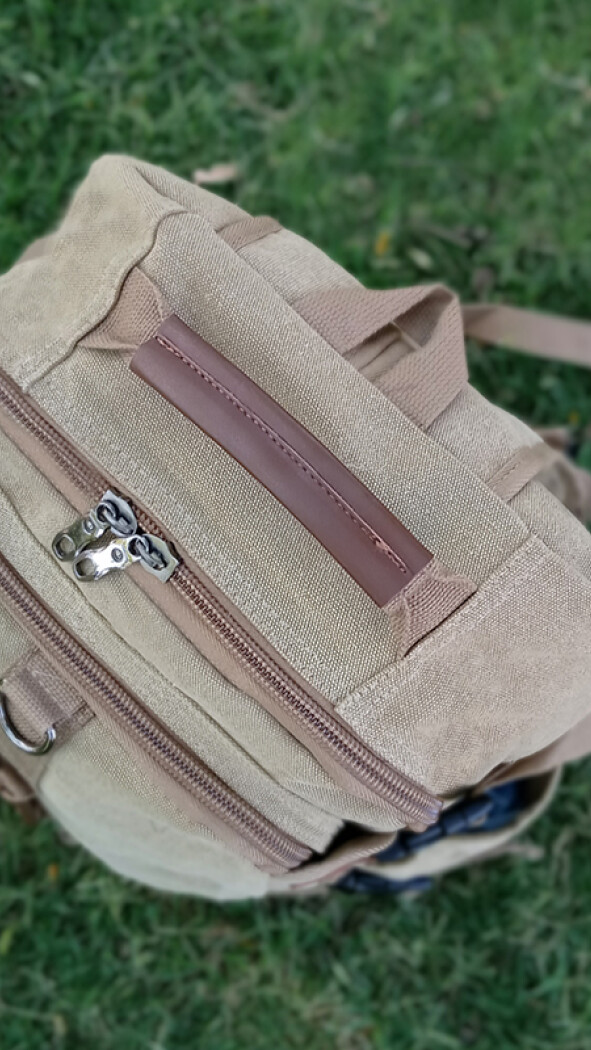 MOCHILA CANVAS HIMALAYA KAKI