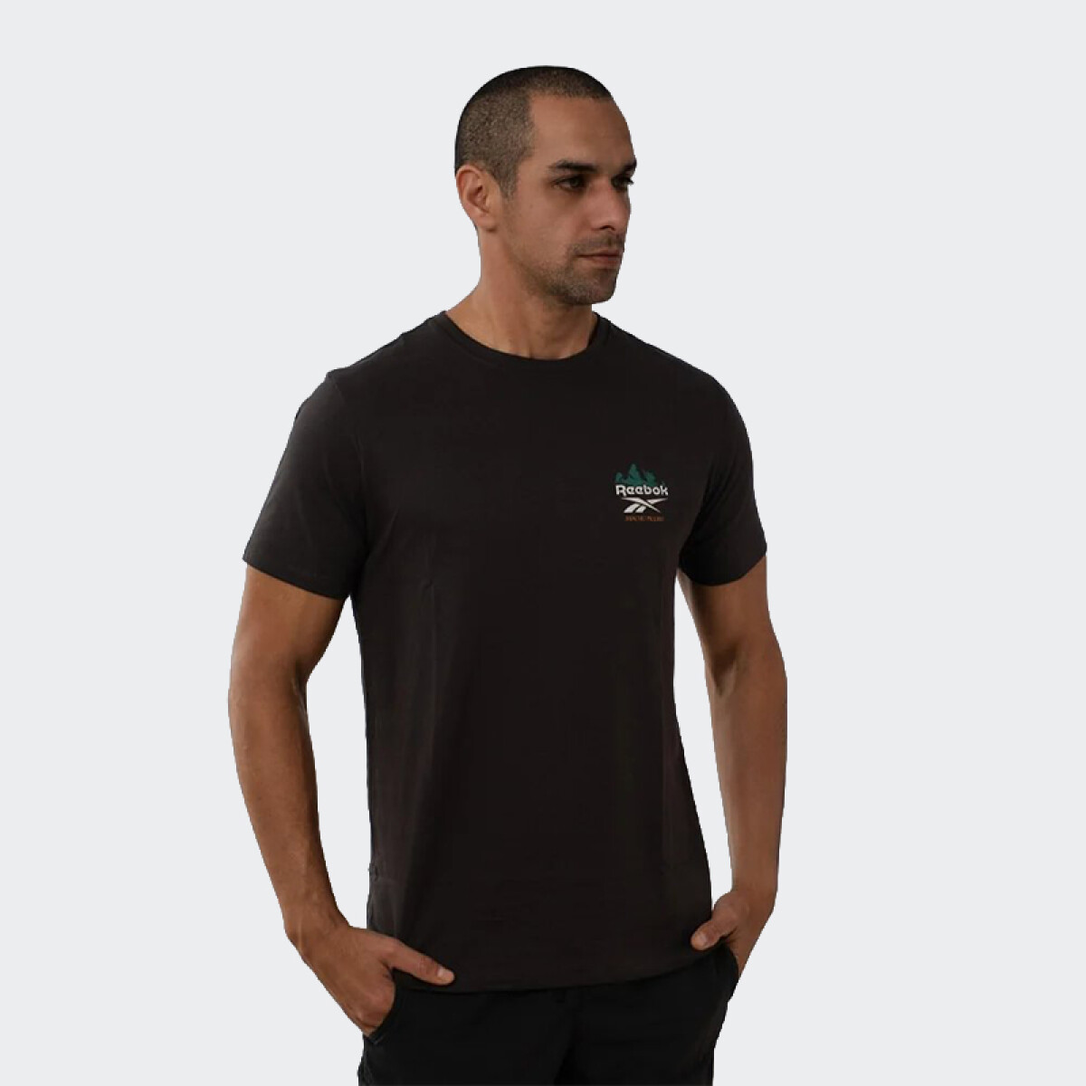 Remera Reebok Machupichu National Park - Negro 