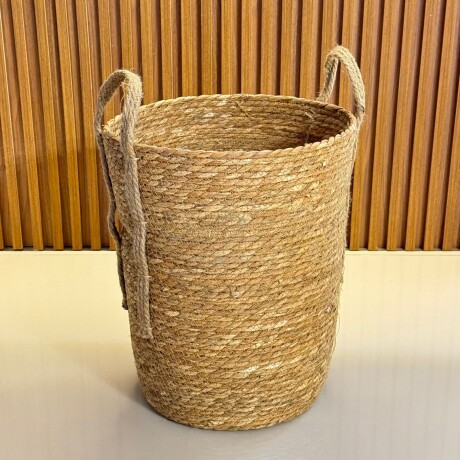 Canasto Cesto Yute Natural Alto 38cm x Ø 31cm Canasto Cesto Yute Natural Alto 38cm x Ø 31cm