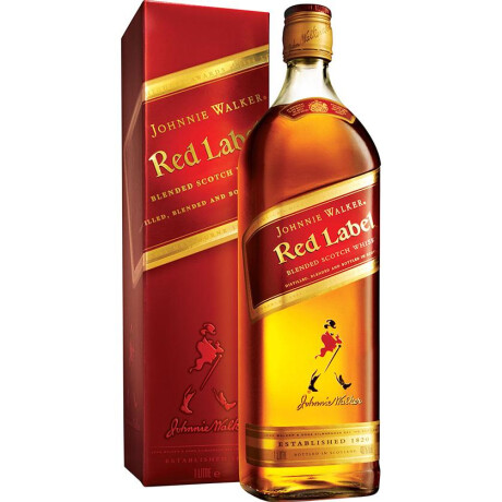 WHISKY JOHNNIE WALKER RED LABEL 1LT WHISKY JOHNNIE WALKER RED LABEL 1LT