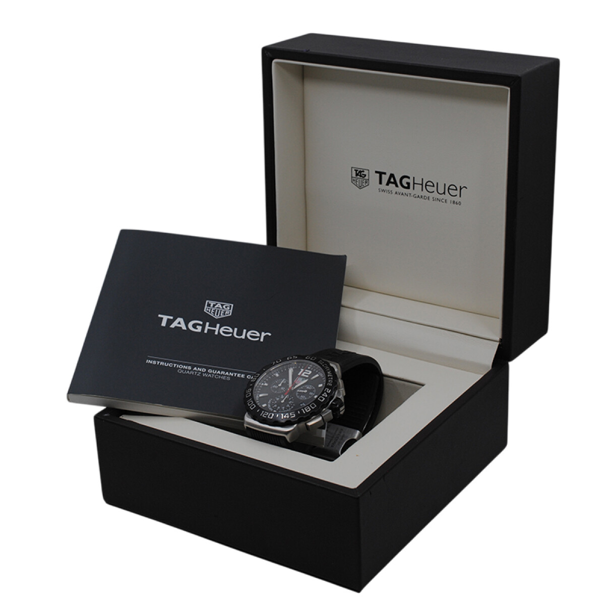 Tag Heuer Fórmula 1 Cronógrafo cuarzo. Caja 42 mm acero inoxidable 