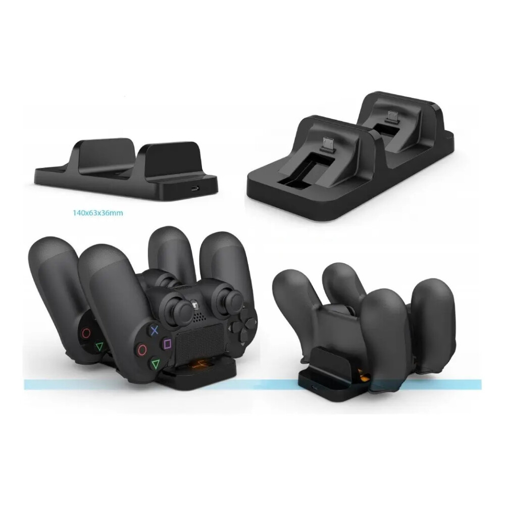 Cargador doble para joystick de ps4 Cargador doble para joystick de ps4