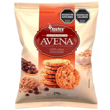 GALLETA TOSTEX 270G AVENA/CHIPS CHOCOLATE GALLETA TOSTEX 270G AVENA/CHIPS CHOCOLATE