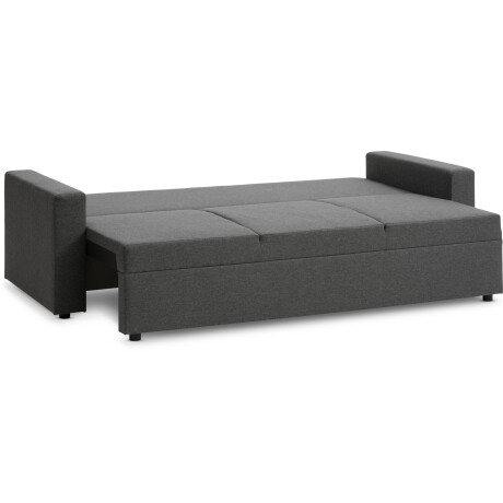 Sofa Cama Marslev 3 Cuerpos Gris Oscuro