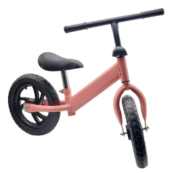 Bicicleta De Metal Sin Pedales P/ Niños Ruedas Calidad Variante Color Rosa