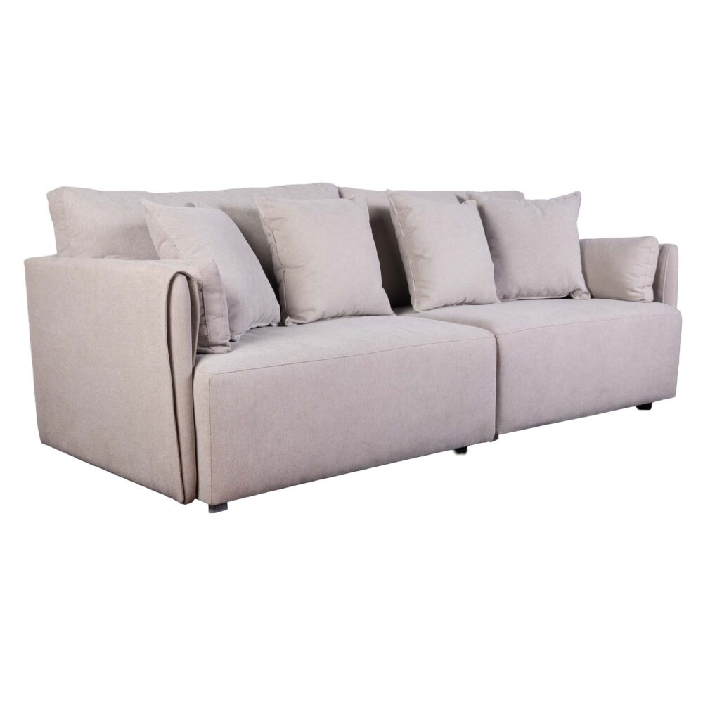 SOFÁ 3 CUERPOS TELA NATURAL-BEIGE AMALFI BEIGE