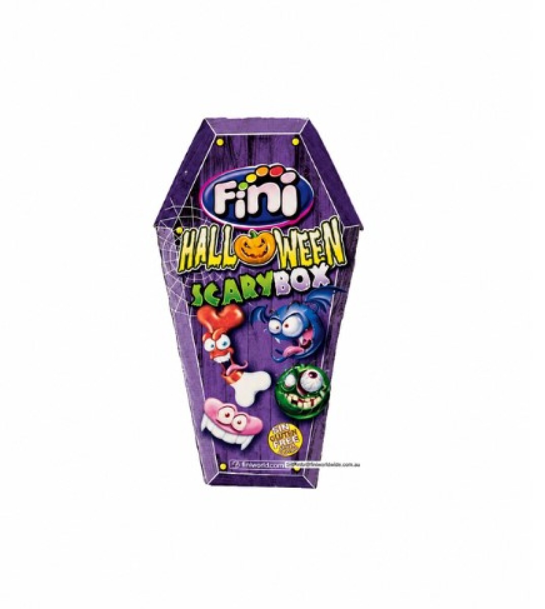 GOLOSINAS SURTIDAS FINI ATAUD HALLOWEN SCARY BOX 92GR 