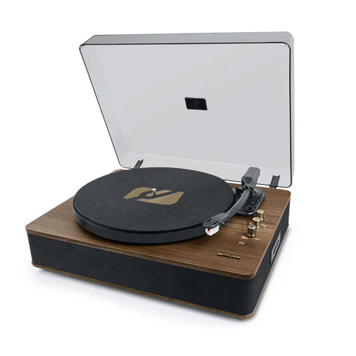 Bandeja De Vinilo Muse Mt106bt Marron 