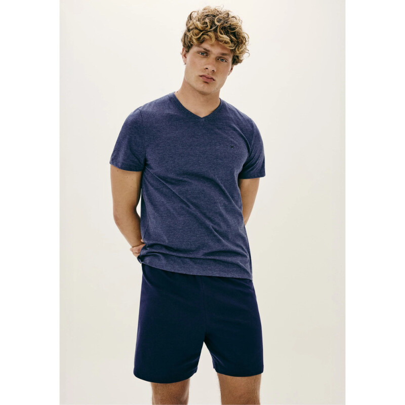PIJAMA MM MASC AZUL ESCURO