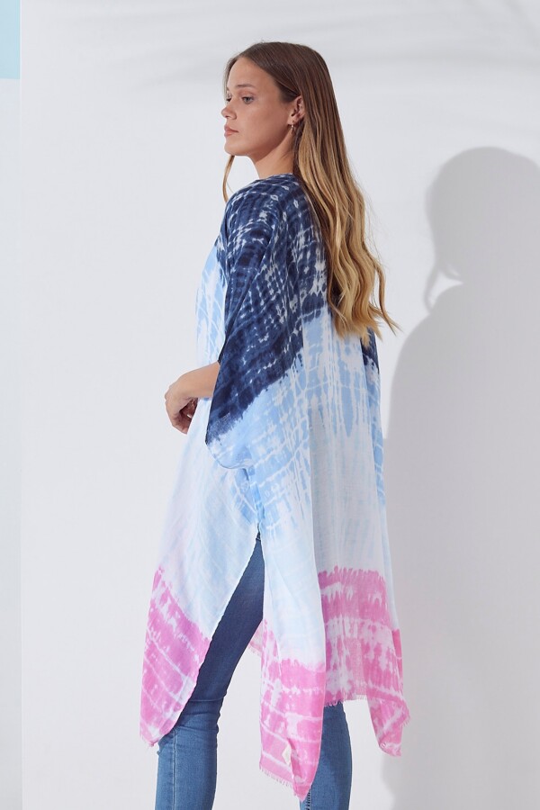 Kimono Tie Dye AZUL/MULTI