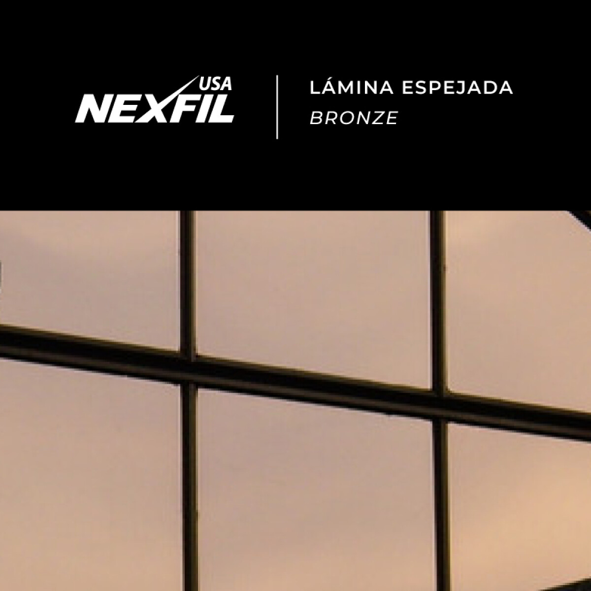 Lamina Espejada Bronze - Nexfil 