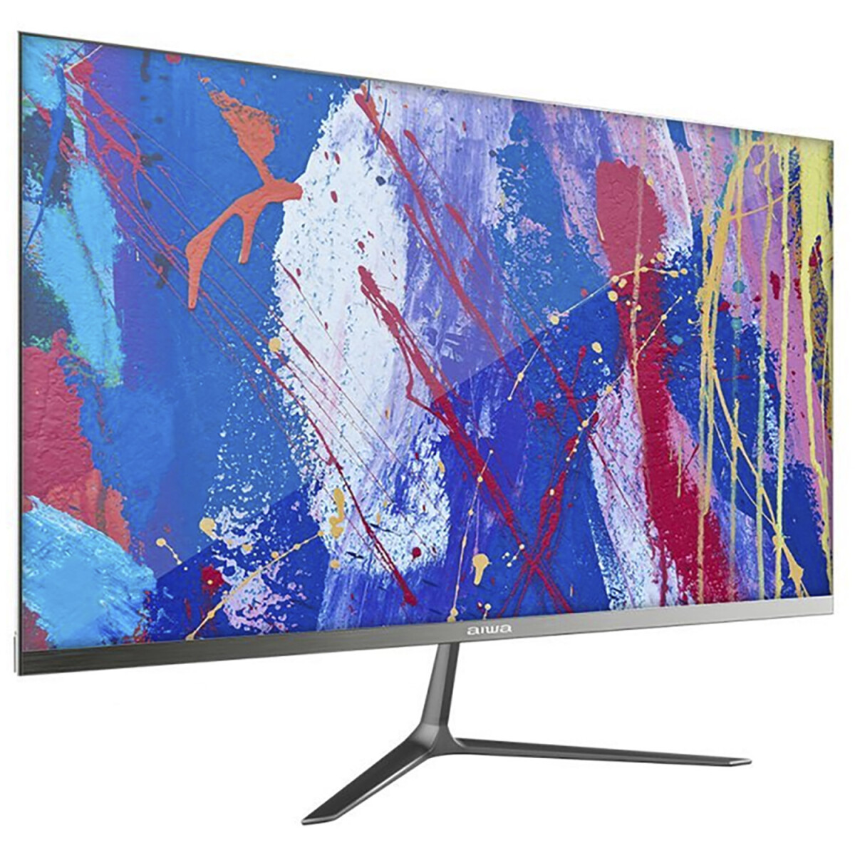 Monitor Slim de 24 Pulgadas Aiwa AW24FHDM4 Full HD 75Hz HDMI - Negro 