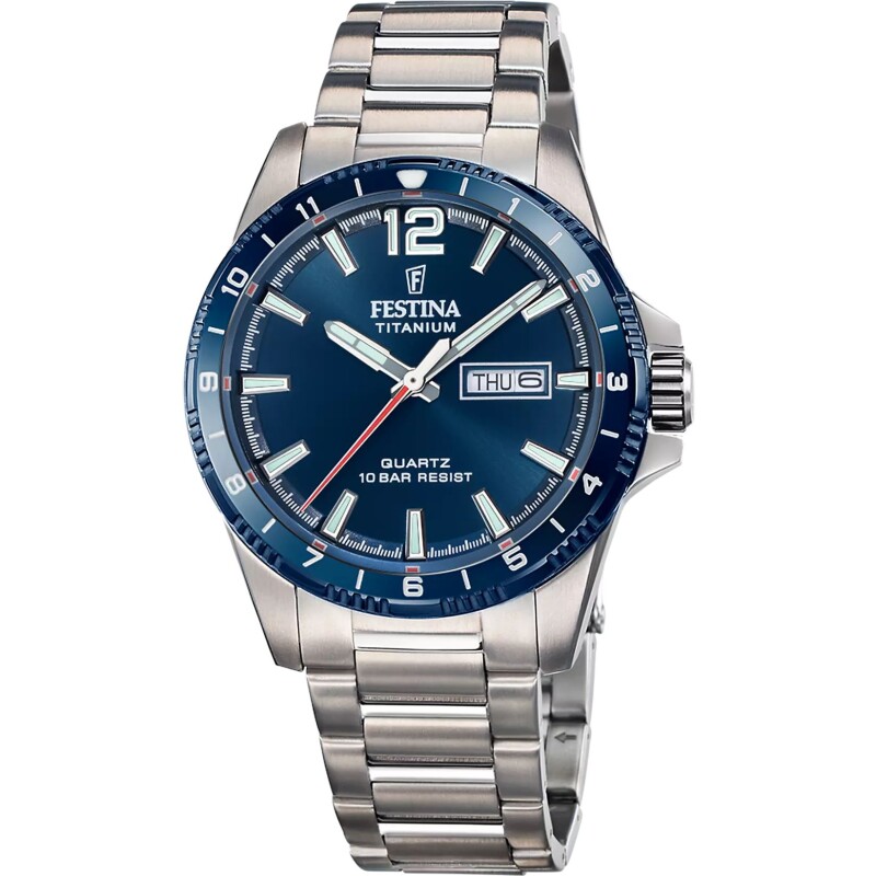 Reloj Festina F20698/2 para hombre en acero color azul Reloj Festina F20698/2 Para Hombre En Acero Color Azul