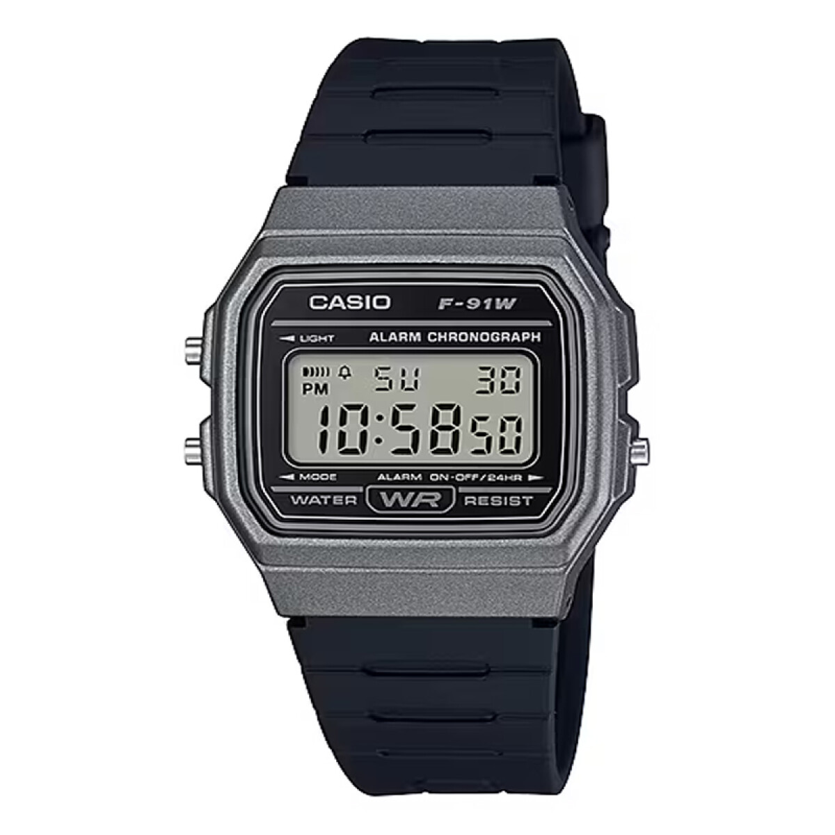 Reloj Casio Resina Digital Hombre F-91WM - 1BDF 