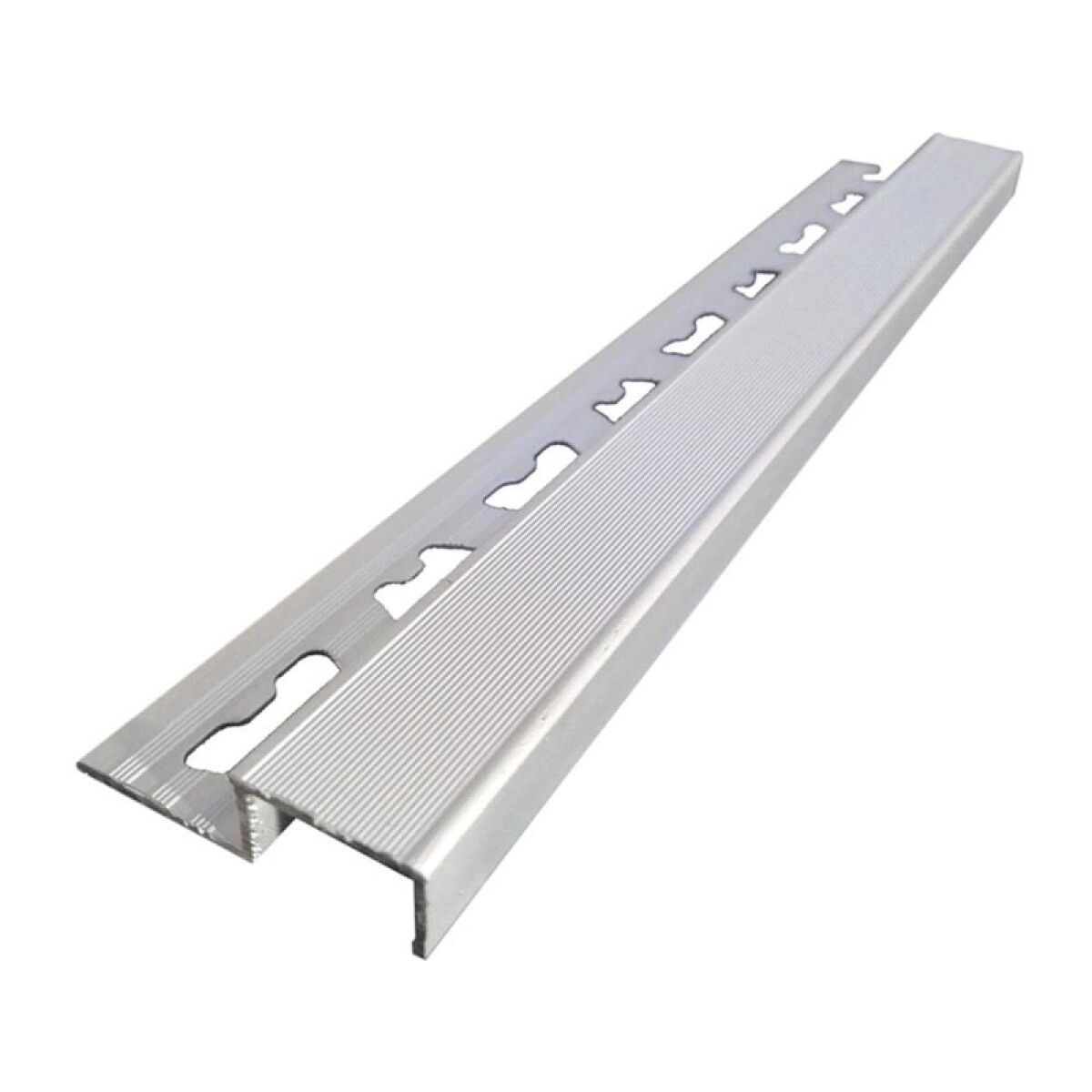 Omega Para Escalón Aluminio 20 Mm Antideslizante 