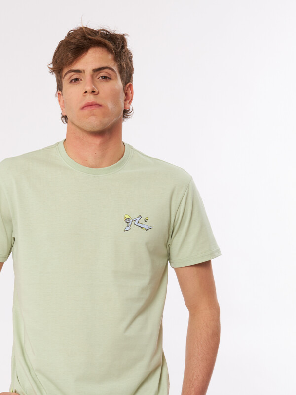 T-SHIRT INDO RUSTY Verde Claro