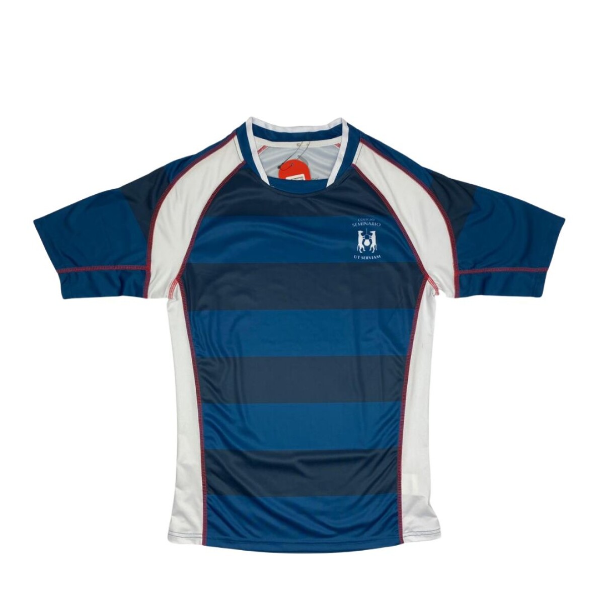 T-shirt Rugby Secundaria Colegio Seminario Azul/Blanco