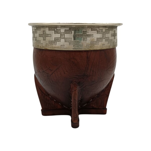 Mate Imperial con guarda pampa - ALPACA - 33 marrónuniforme