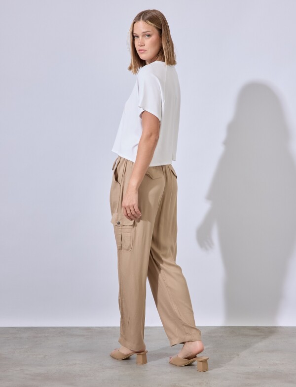 Pantalon Cargo KHAKI