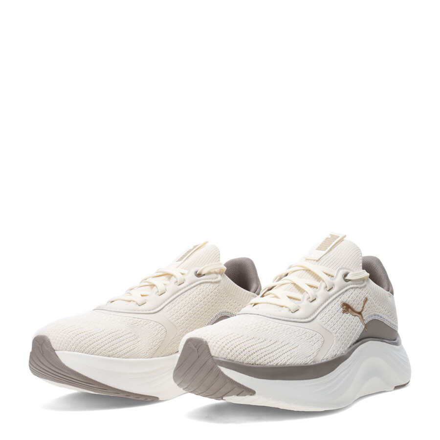 Championes de Mujer Puma Softride Mayve 2 Beige - Gris