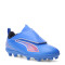 Championes Puma Futbol 11 Ultra 6 Play FG Unisex Azul - Blanco - Rojo