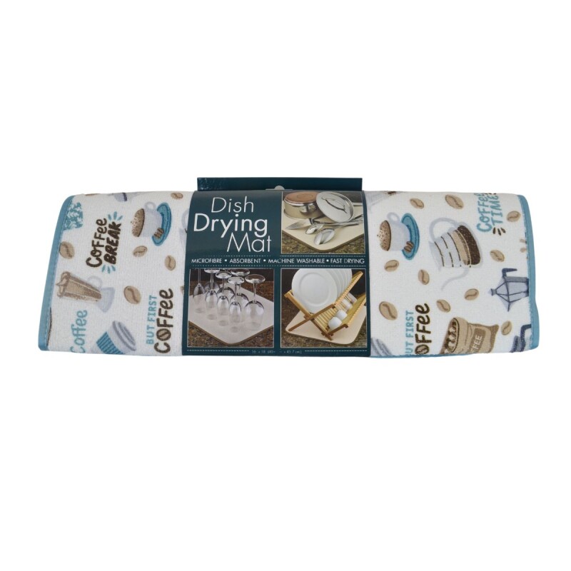 Escurridor de vajilla en microfibra 40x45 cm COFFEE