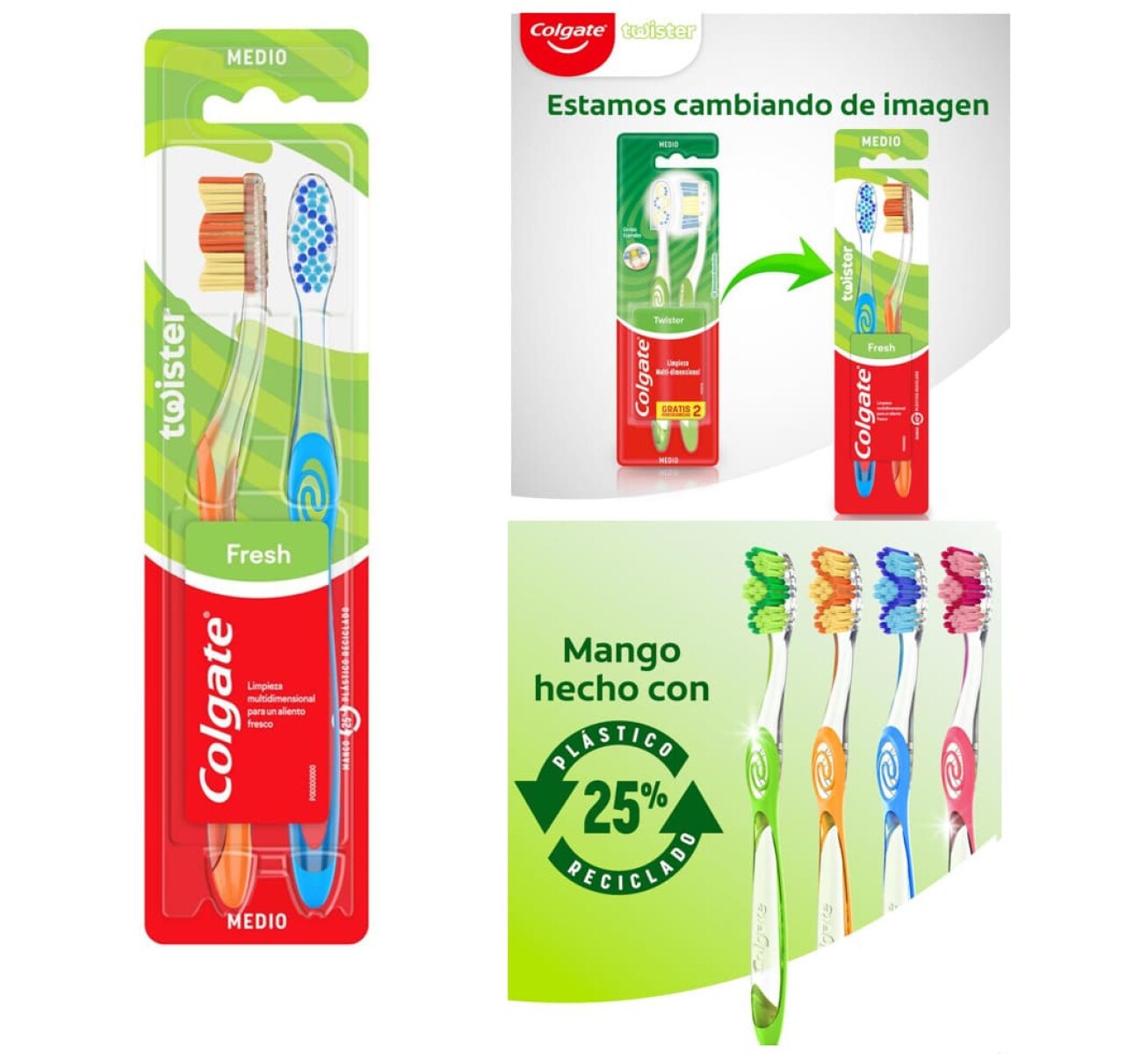 COLGATE CEPILLO TWISTER 2X1 CJ 
